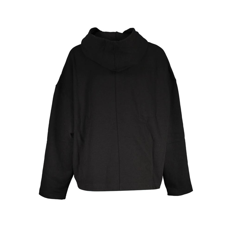 Calvin Klein Black Cotton Women Sweater - Élégant et Confortable