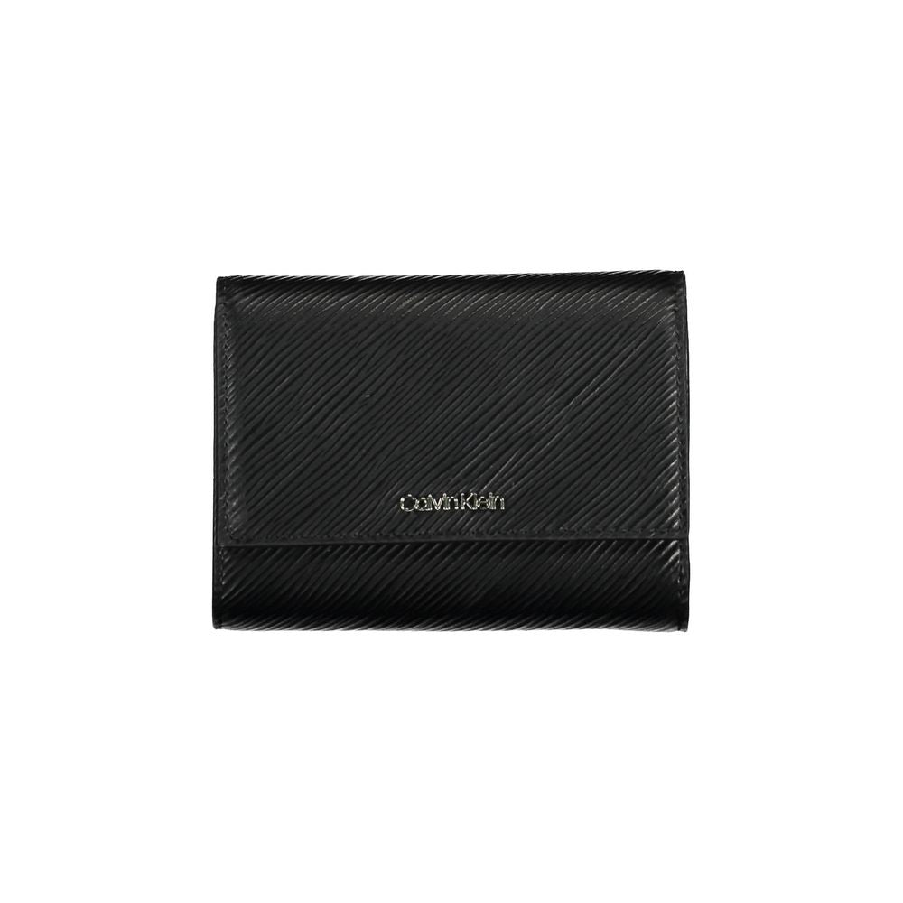 Calvin Klein Black Polyethylene Women's Wallet - Stylish & Secure