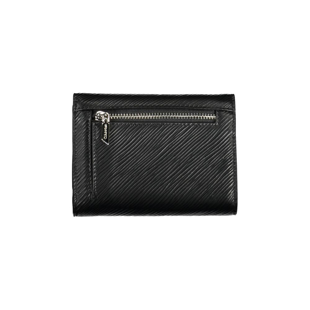 Calvin Klein Black Polyethylene Women's Wallet - Stylish & Secure