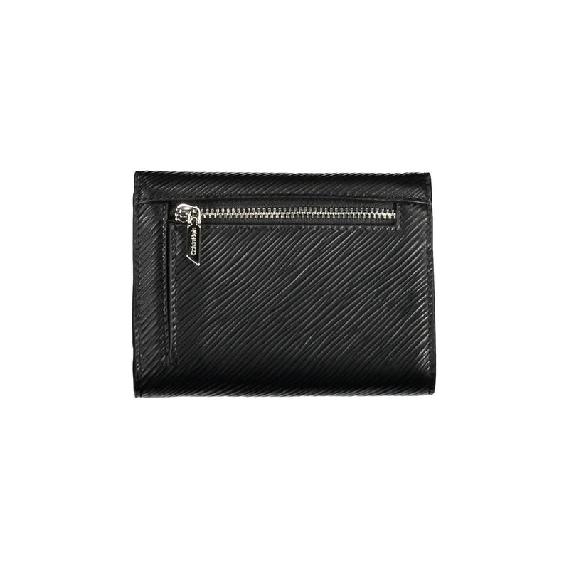 Calvin Klein Black Polyethylene Women's Wallet - Stylish & Secure