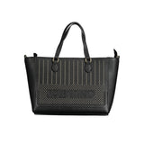 Sac à main en polyuréthane noir Mario Valentino pour femmes