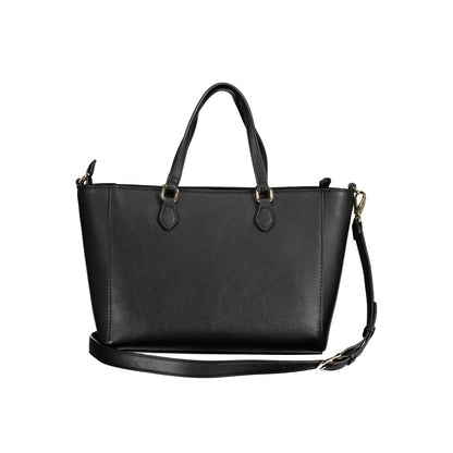Mario Valentino Black Polyethylene Handbag