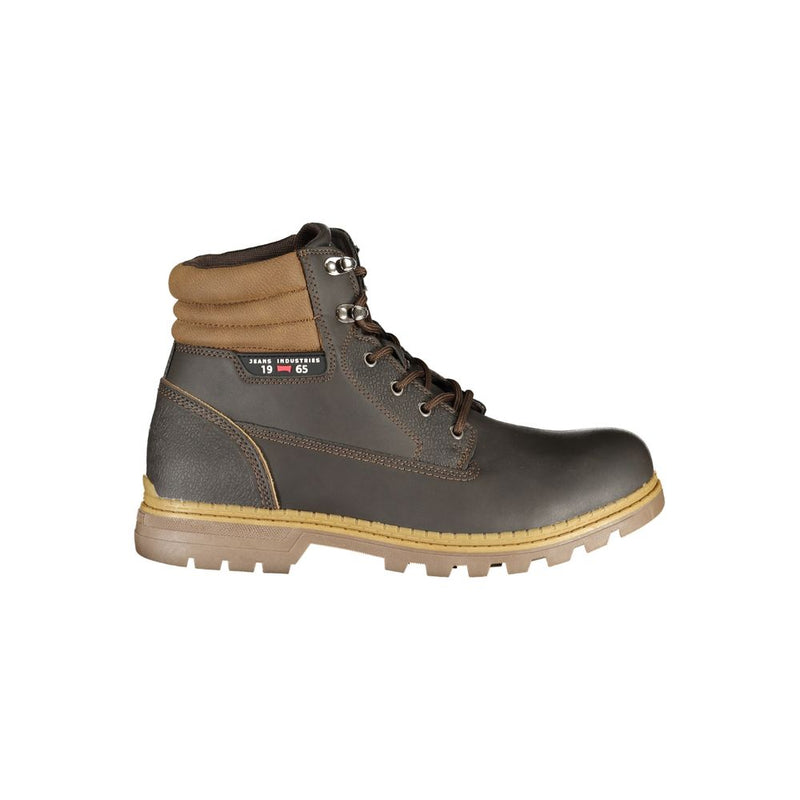 Carrera Brown Polyester Men Boot - Durable and Stylish Footwear