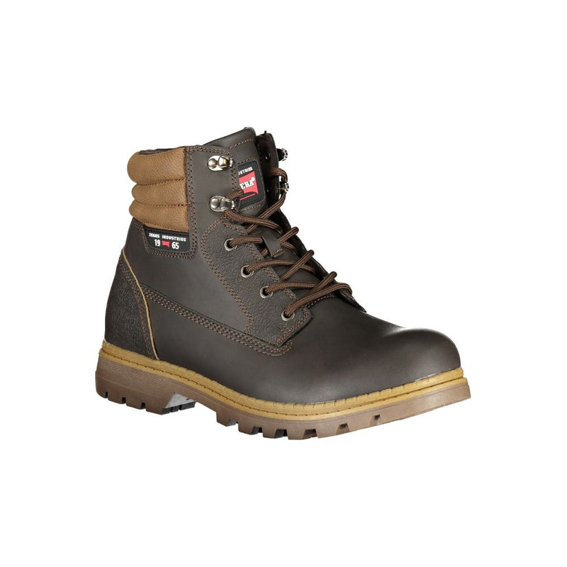 Carrera Brown Polyester Men Boot - Durable and Stylish Footwear