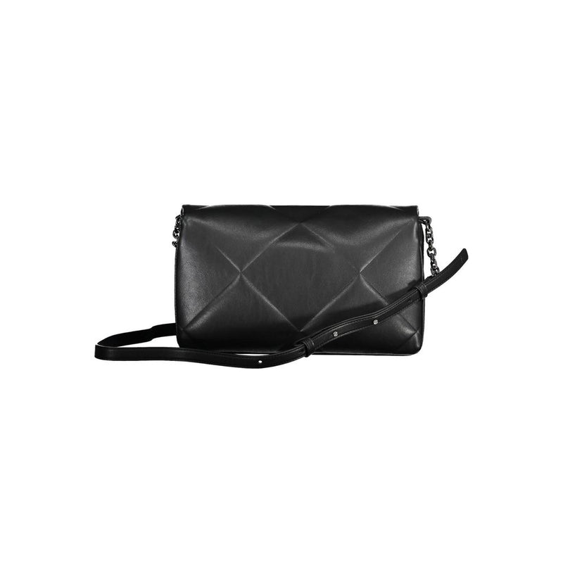 Calvin Klein Black Polyester Handbag - Chic & Functional