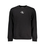 Pull en coton noir pour homme Calvin Klein