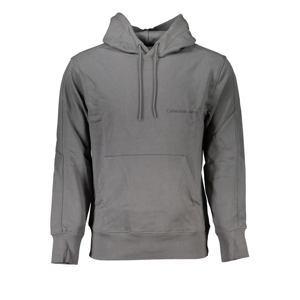 Sweat à capuche gris élégant Calvin Klein