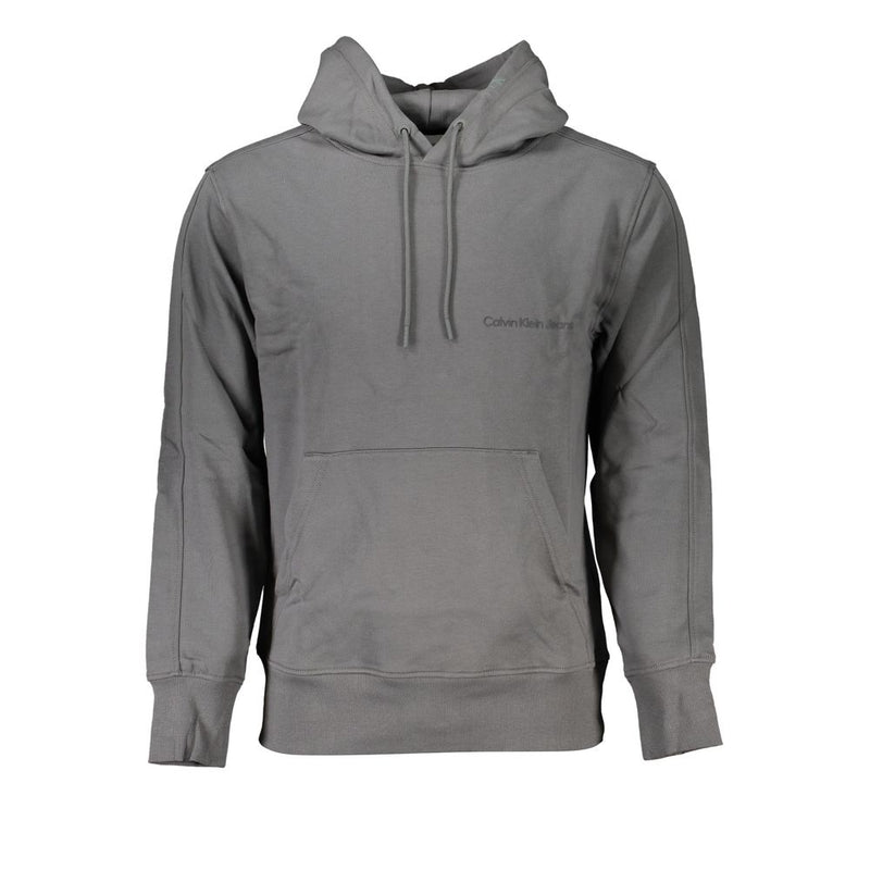 Sweat à capuche gris élégant Calvin Klein