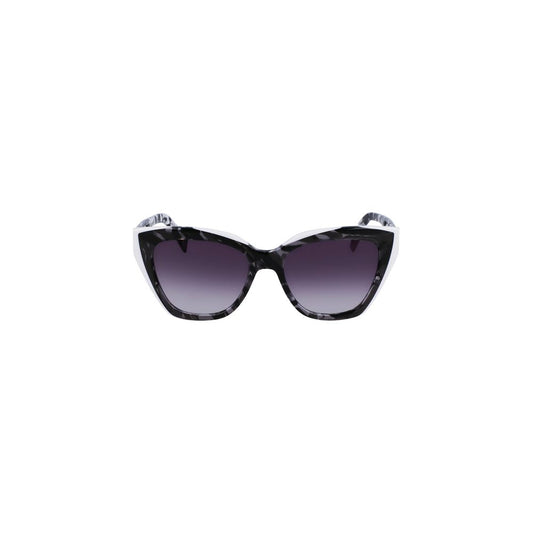 Lunettes de soleil pour femme en acétate blanc Liu Jo