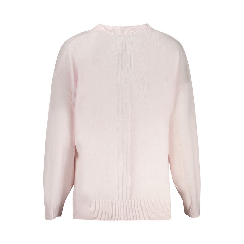 Guess Jeans Pink Acrylic Women Sweater - Chic & Comfortable