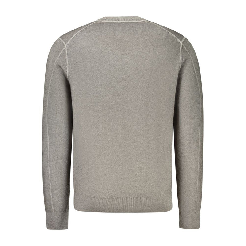 Pull en laine grise pour homme Hugo Boss