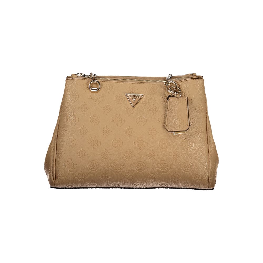 Guess Jeans Beige Polyethyleen Dames Handtas