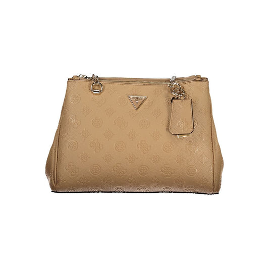 Guess Jeans Beige Polyethyleen Dames Handtas
