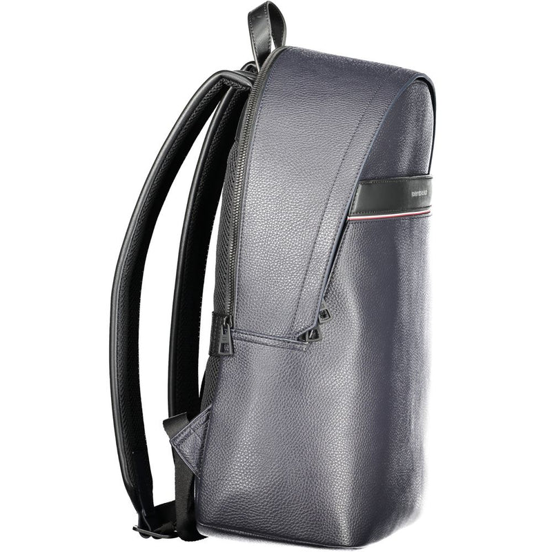 Tommy Hilfiger Blauwe Polyethyleen Herenrugzak