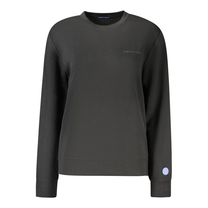 North Sails Black Polyester Women Sweater - Stylish Comfort