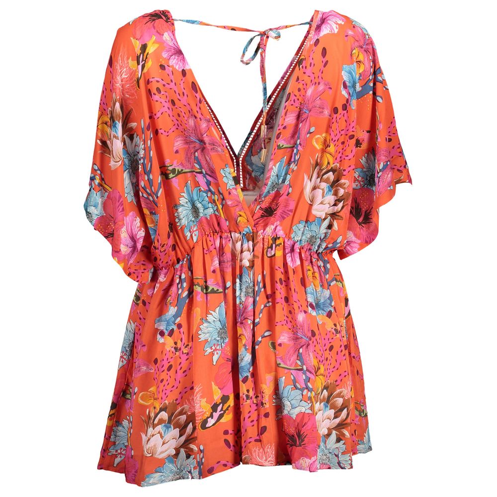 Robe Femme Desigual Rosso Viscosa - Élégance et Confort