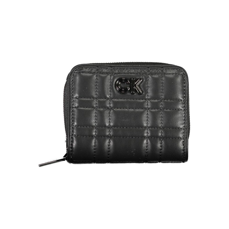 Calvin Klein Black Polyester Women's Wallet - Stylish & Secure