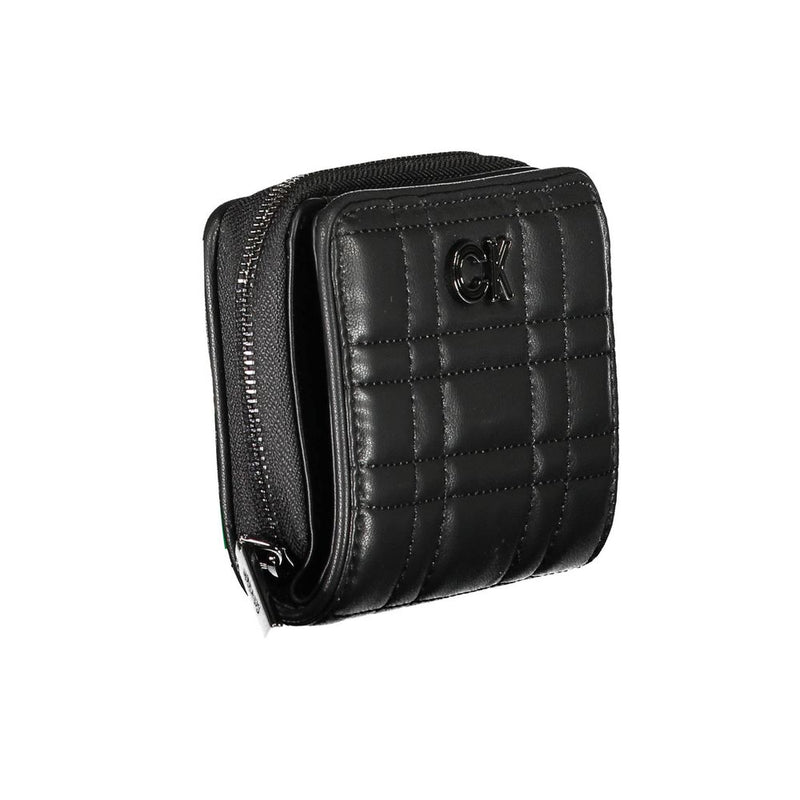 Calvin Klein Black Polyester Women's Wallet - Stylish & Secure