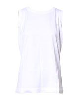 Dolce & Gabbana T-shirt sans manches en coton blanc