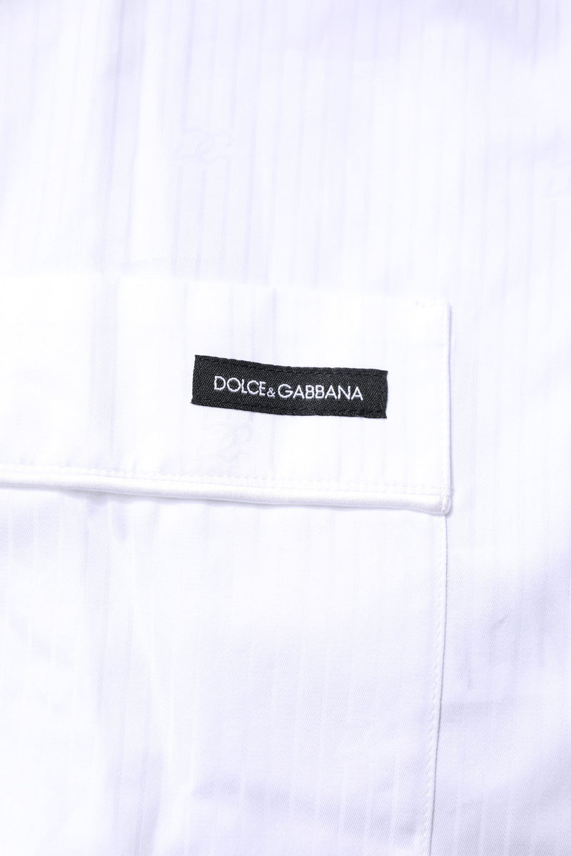 Dolce & Gabbana White Cotton Pajama Set for Men