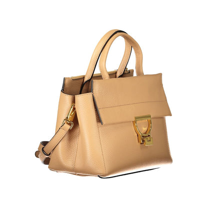Sac à main Coccinelle en cuir marron pour femme