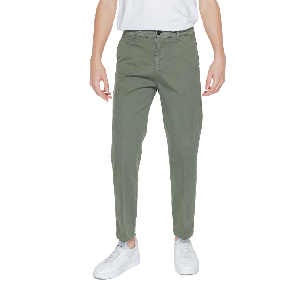 Pantalon en coton vert Liu Jo