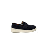 Liu Jo Duke 01 Blue Suede Leather Oxfords for Men