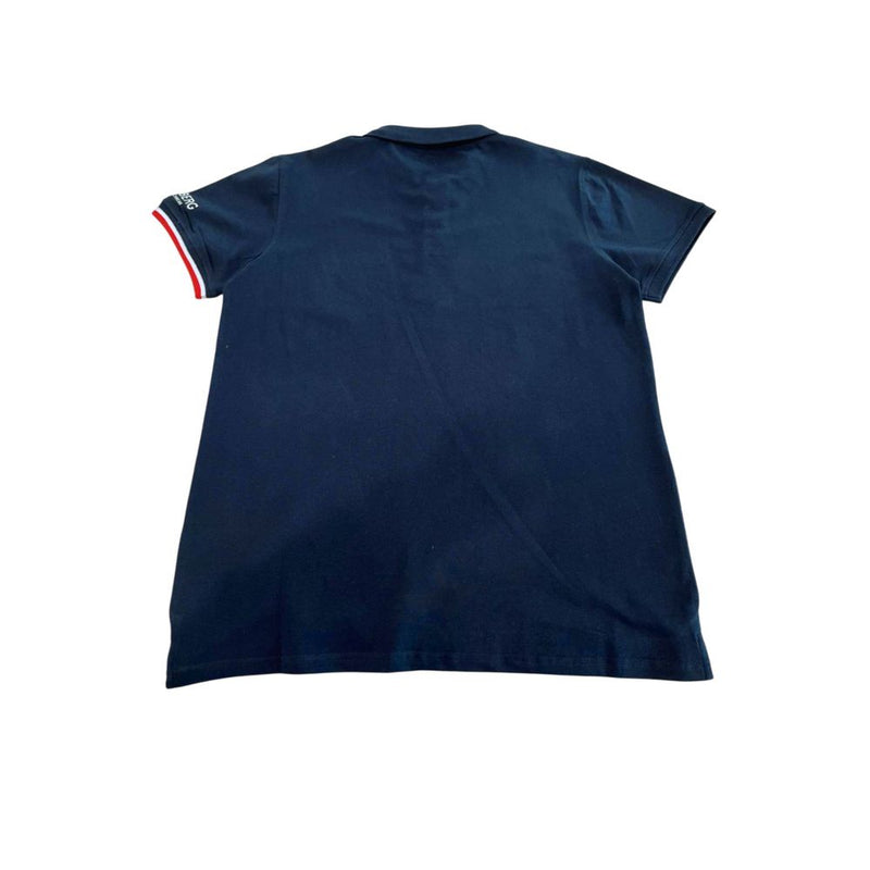 Iceberg blauw katoenen heren polo shirt