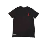 T-shirt homme en coton noir Iceberg