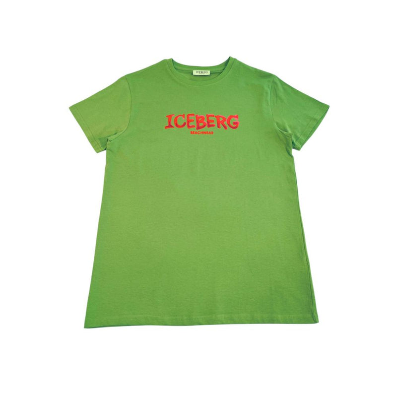 T-shirt en coton pour homme, couleur vert iceberg.