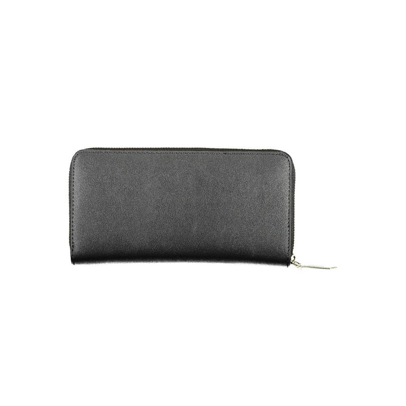 Calvin Klein Black Polyethylene Women's Wallet - Chic and Practical