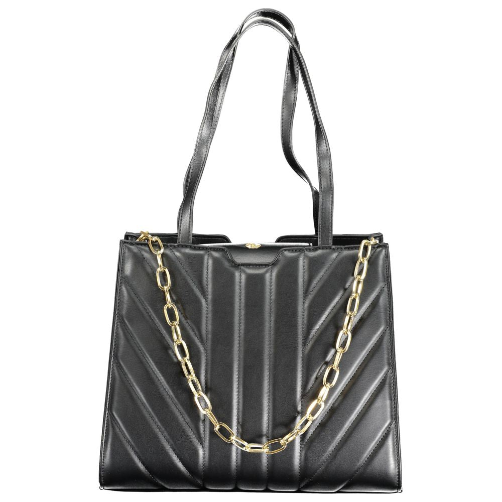 Mario Valentino Sac à Main Noir en Polyéthylène - Élégant et Pratique