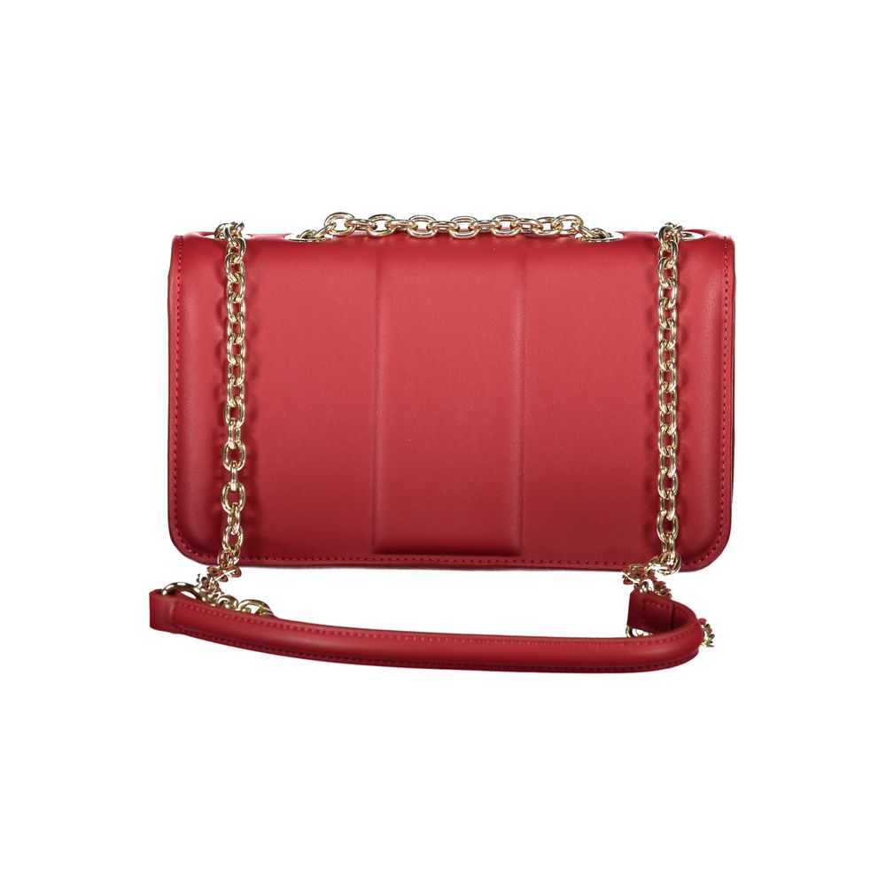 Mario Valentino Sac à main en polyéthylène rouge pour femmes