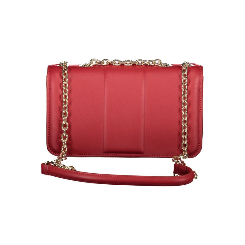 Mario Valentino Sac à main en polyéthylène rouge pour femmes