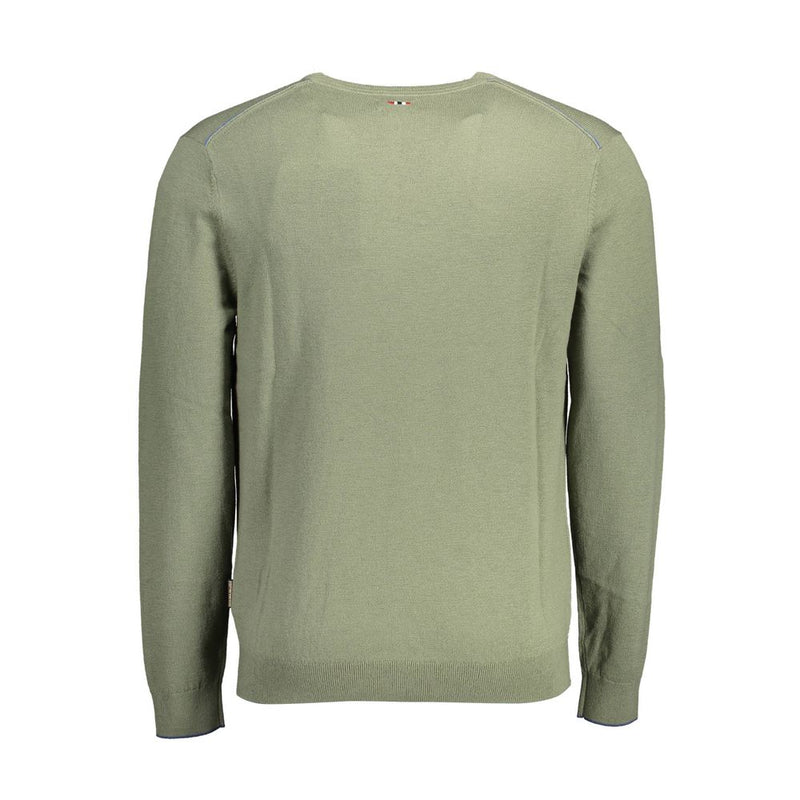 Pull en laine verte pour homme de Napapijri