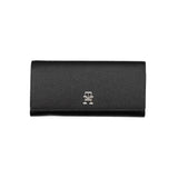 Tommy Hilfiger Black Polyethylene Women Wallet - Élégant et Pratique