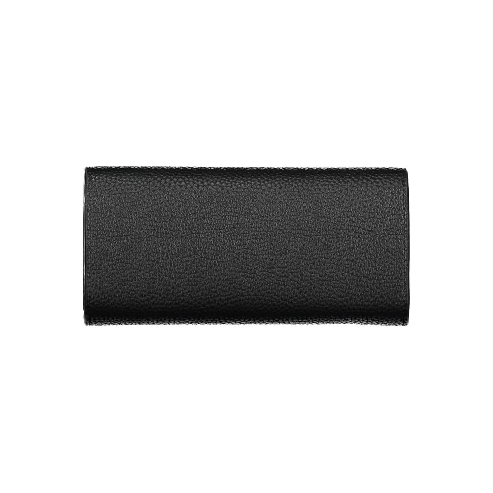 Tommy Hilfiger Black Polyethylene Women Wallet - Élégant et Pratique