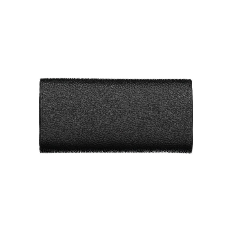 Tommy Hilfiger Black Polyethylene Women Wallet - Élégant et Pratique