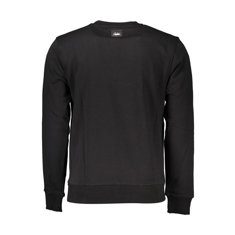 Pull en coton noir pour homme de la marque Cavalli Class