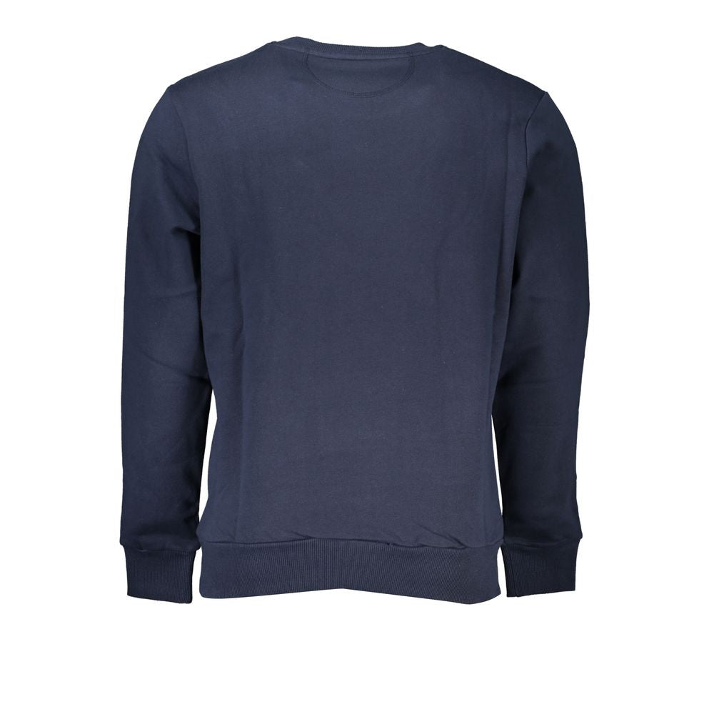 Pull en coton bleu La Martina pour homme