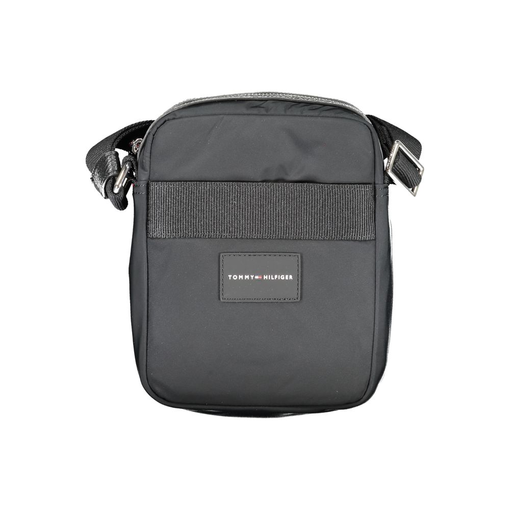 Sac bandoulière en polyester noir Tommy Hilfiger