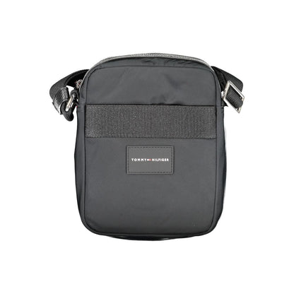 Sac bandoulière en polyester noir Tommy Hilfiger