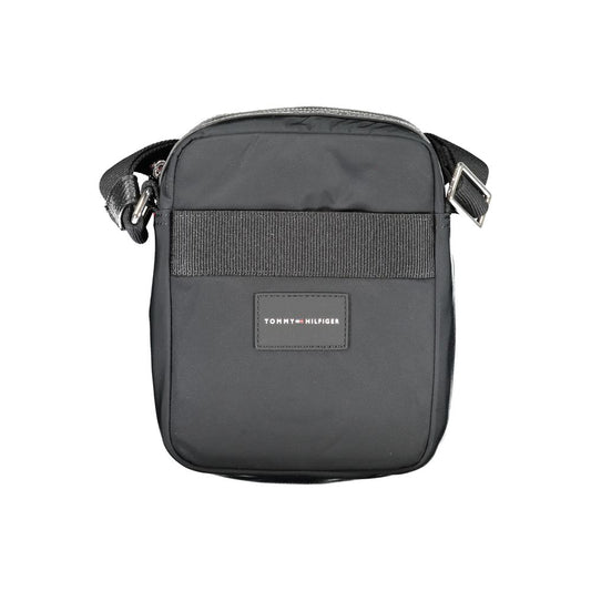 Tommy Hilfiger Zwarte Polyester Schoudertas
