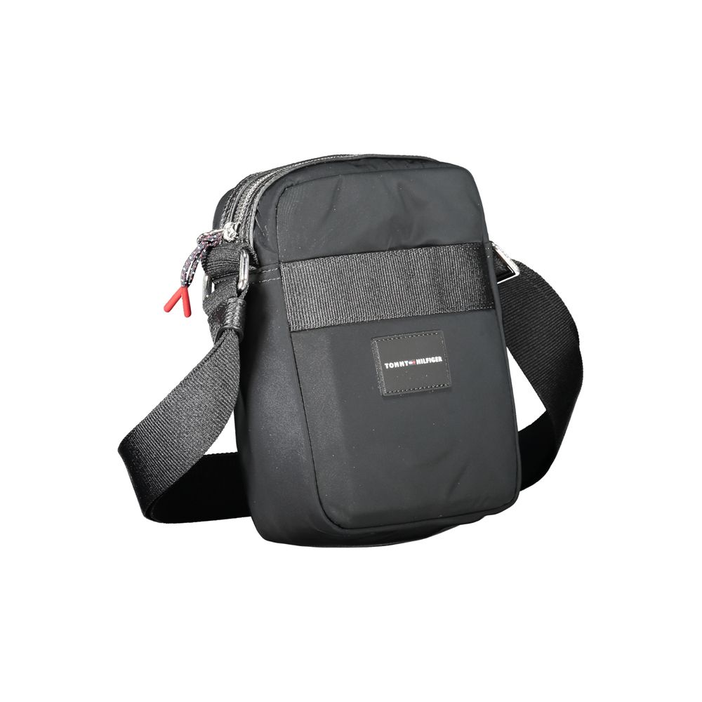Sac bandoulière en polyester noir Tommy Hilfiger