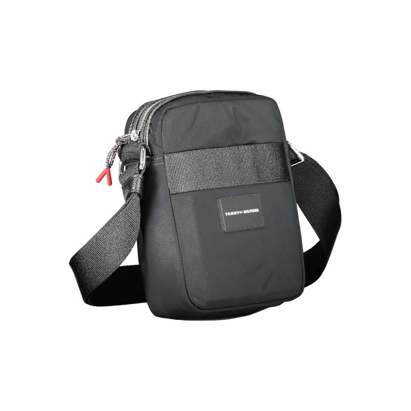 Sac bandoulière en polyester noir Tommy Hilfiger