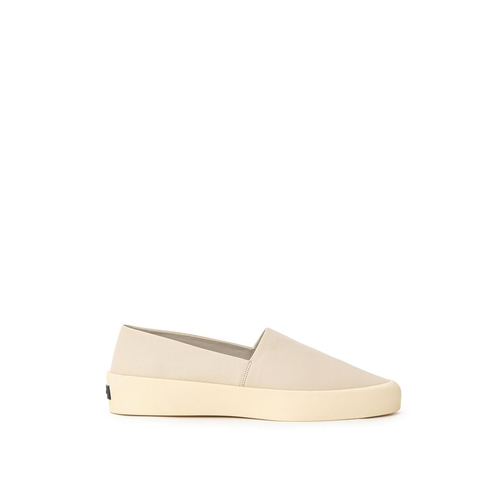 Fear Of God Beige Lederen Slip-On Loafer