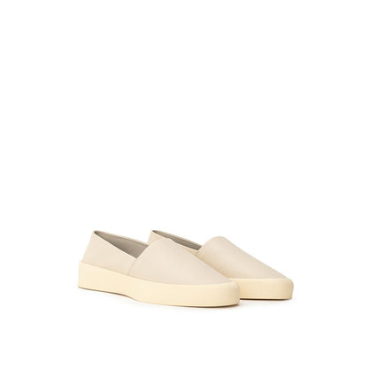Fear Of God Beige Lederen Slip-On Loafer
