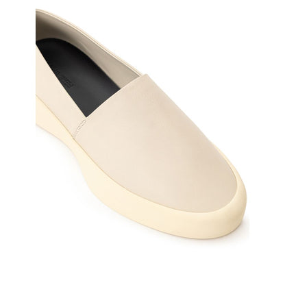 Fear Of God Beige Lederen Slip-On Loafer