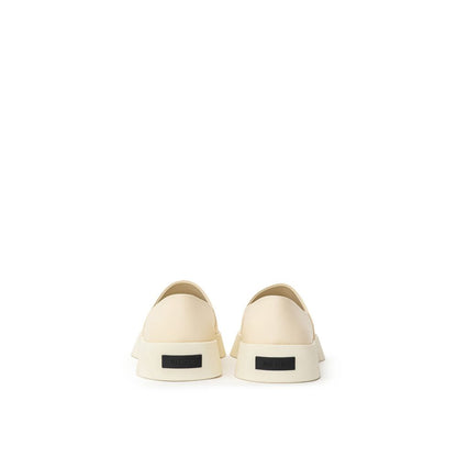 Fear Of God Beige Lederen Slip-On Loafer
