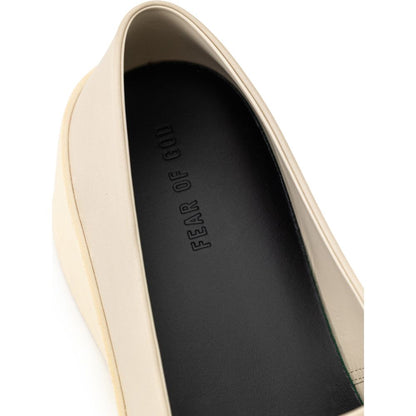 Fear Of God Beige Lederen Slip-On Loafer